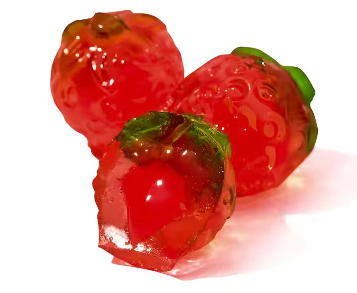 Sachet 4D fruit gummy Fraise