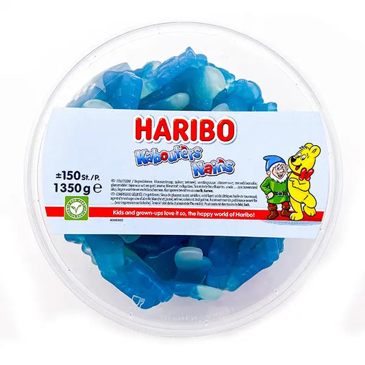 Haribo schtroumpfs nain lisse ( 100g )