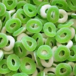 Anneaux sucrées pomme ( 100g ) halal